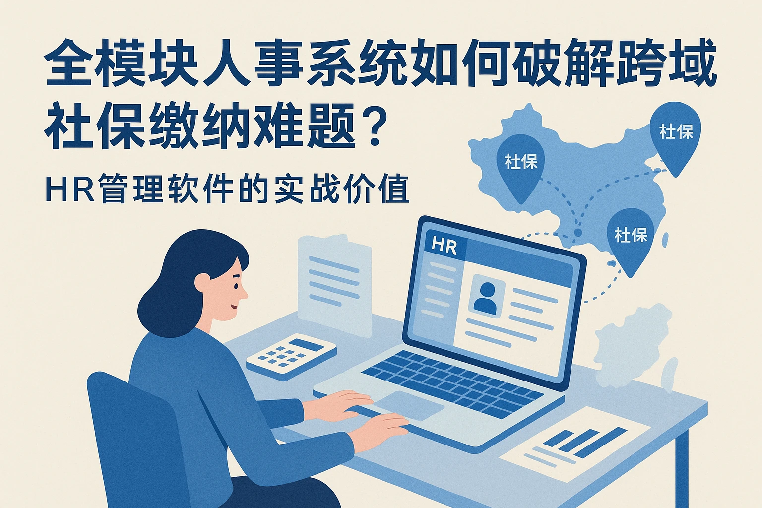 全模块人事系统如何破解跨地域社保缴纳难题？HR管理软件的实战价值