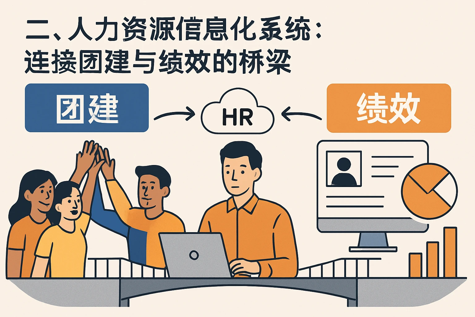 二、人力资源信息化系统：连接团建与绩效的桥梁