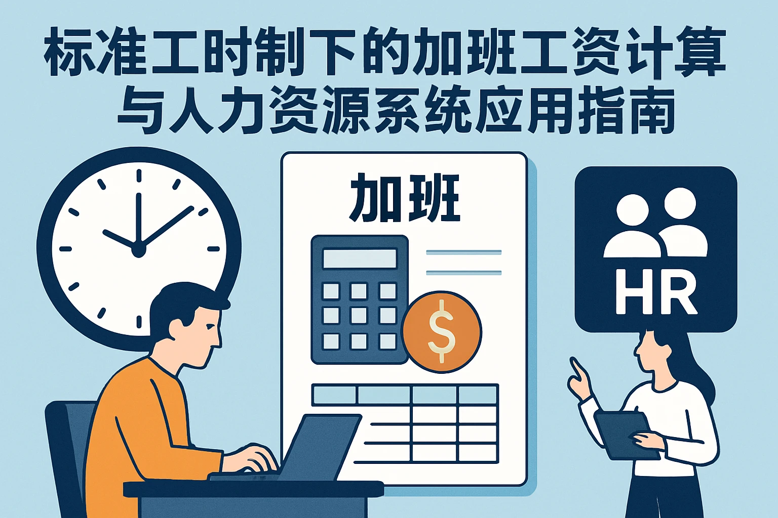 标准工时制下的加班工资计算与人力资源系统应用指南