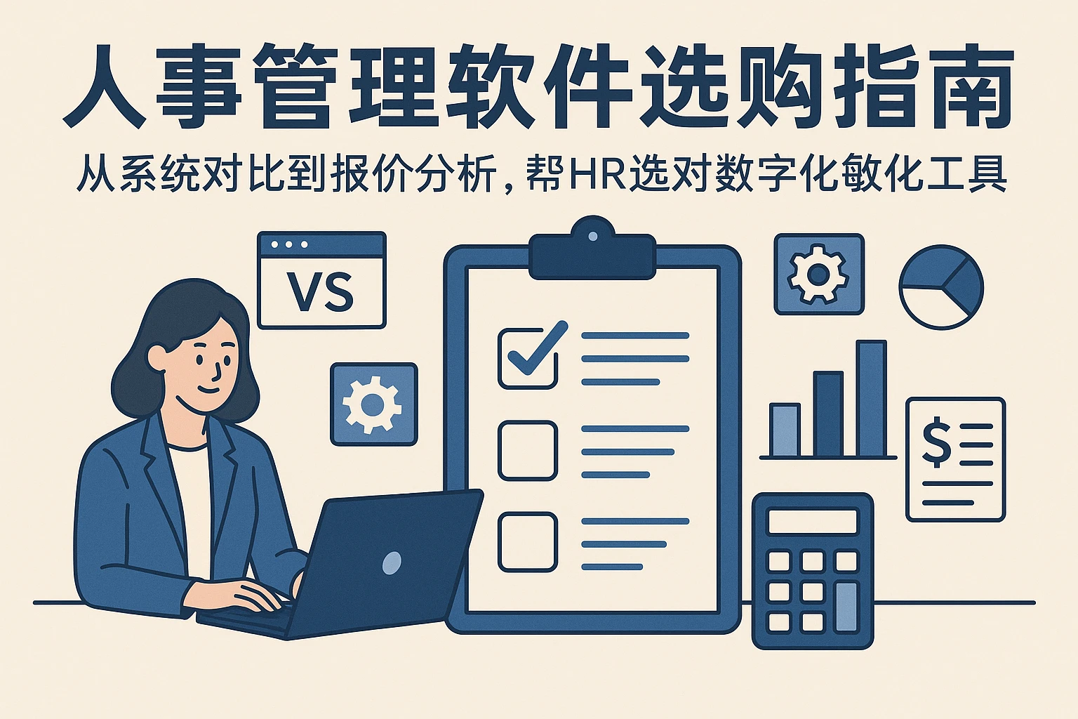 人事管理软件选购指南：从系统对比到报价分析，帮HR选对数字化工具