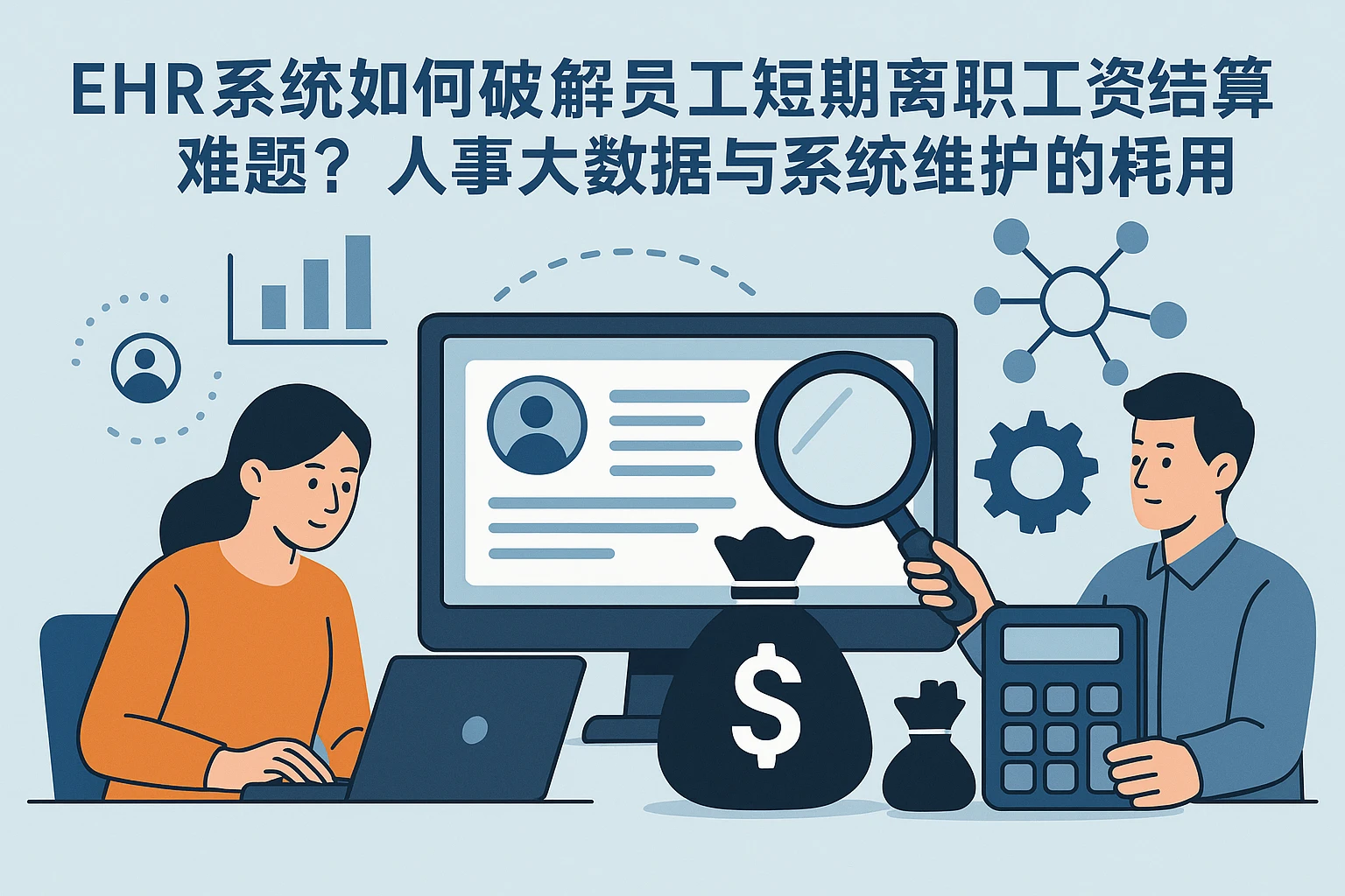 EHR系统如何破解员工短期离职工资结算难题？人事大数据与系统维护的关键作用