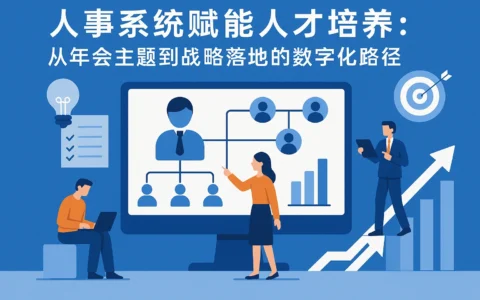 人事系统赋能人才培养：从年会主题到战略落地的数字化路径