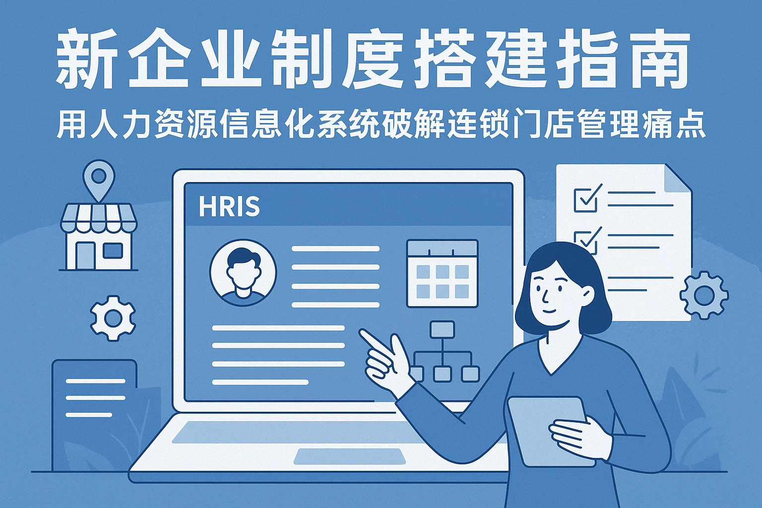 新企业制度搭建指南：用人力资源信息化系统破解连锁门店管理痛点