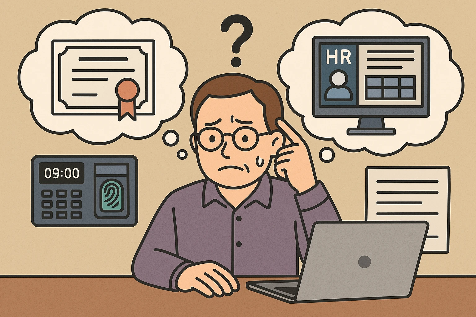 HR中年升级困惑：考证还是用人事管理软件？从考勤系统到人事系统演示的实战答案