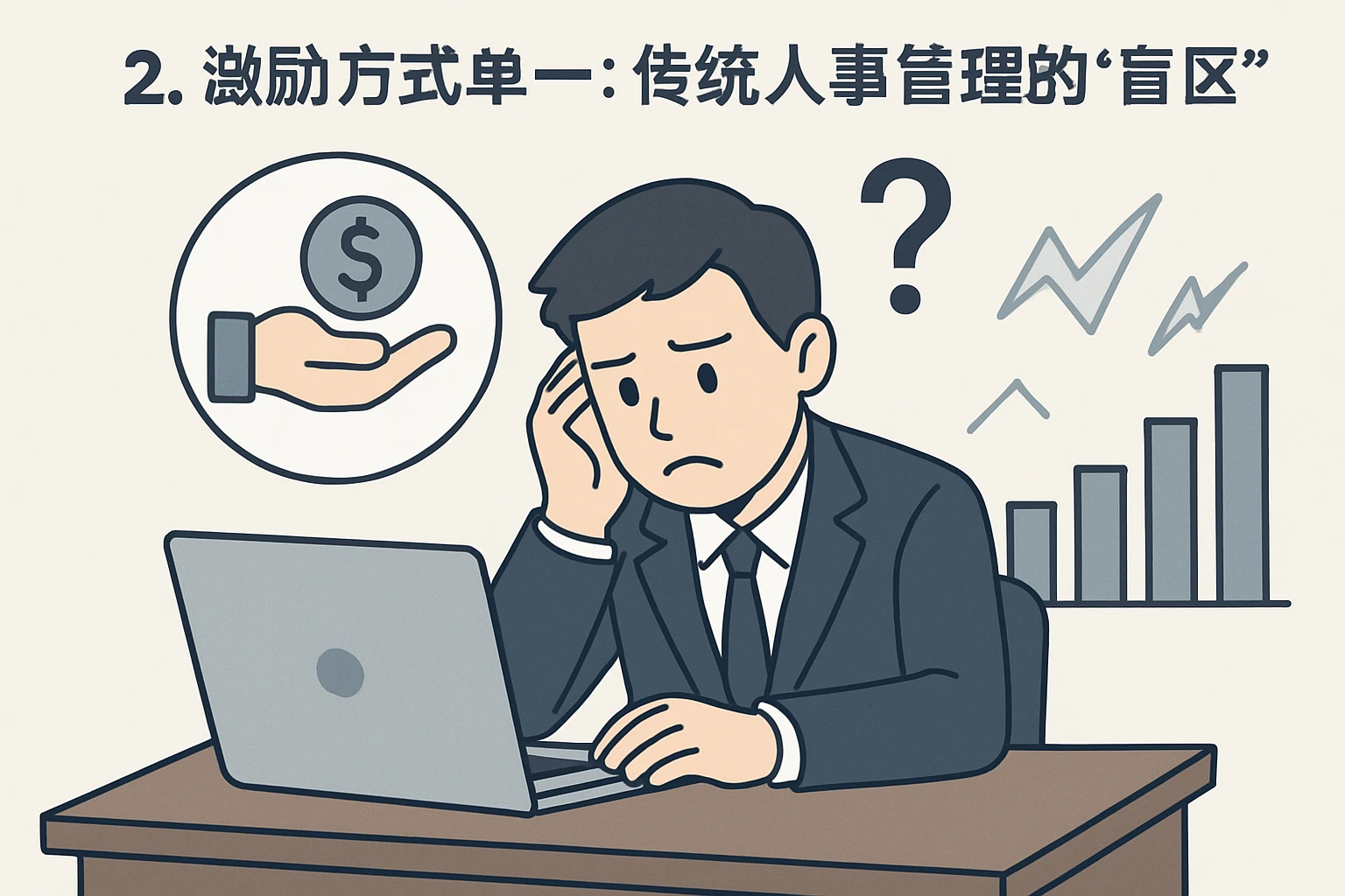 2. 激励方式单一：传统人事管理的“盲区”