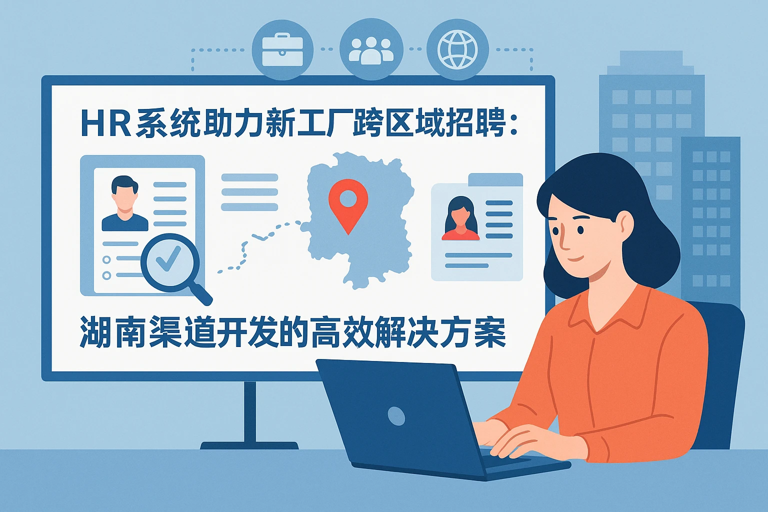 HR系统助力新工厂跨区域招聘：湖南渠道开发的高效解决方案
