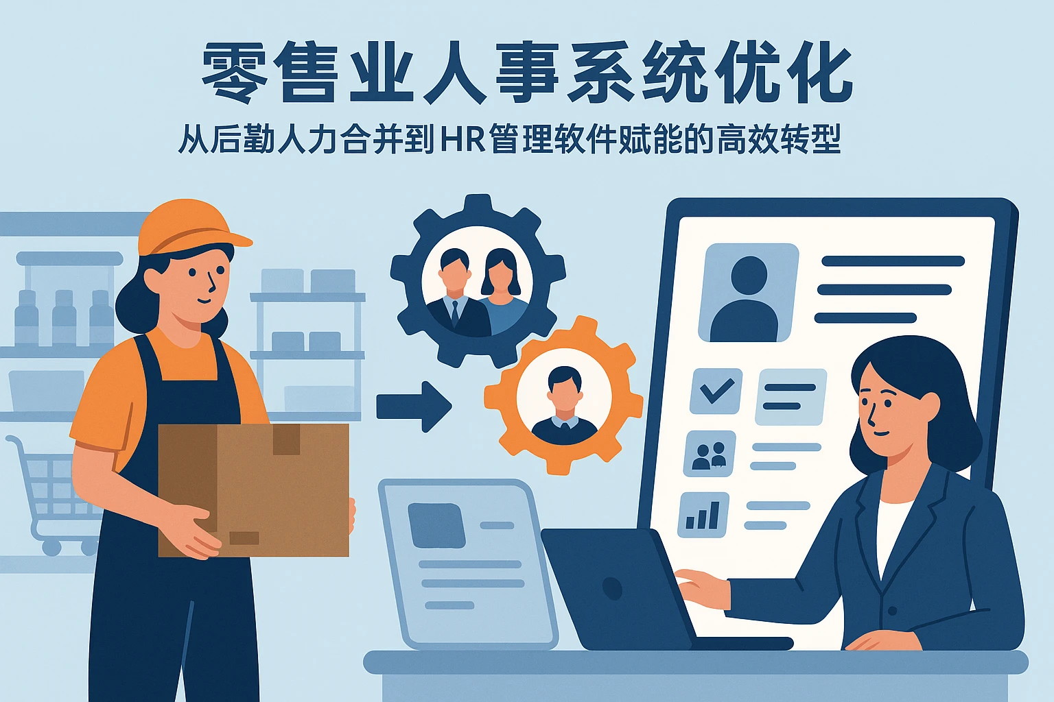 零售业人事系统优化：从后勤人力合并到HR管理软件赋能的高效转型