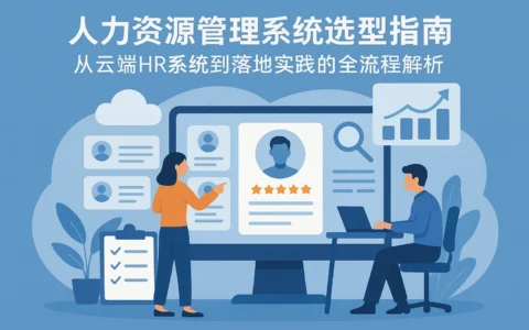 人力资源管理系统选型指南：从云端HR系统到落地实践的全流程解析