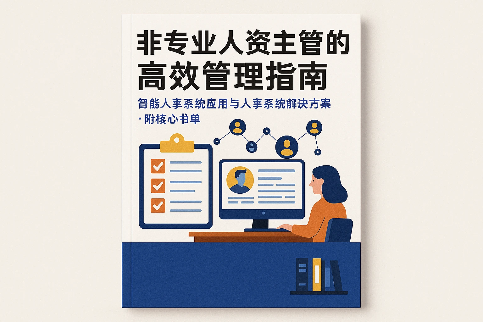 非专业人资主管的高效管理指南:智能人事系统应用与人事系统解决方案,附核心书单