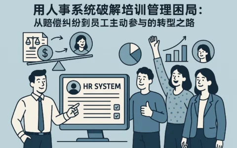 用人事系统破解培训管理困局：从赔偿纠纷到员工主动参与的转型之路