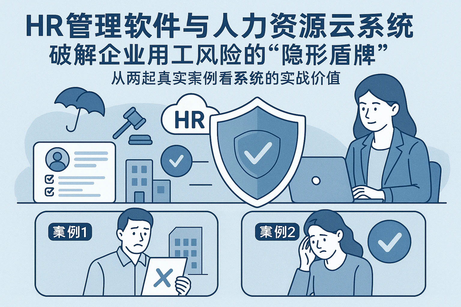 HR管理软件与人力资源云系统：破解企业用工风险的“隐形盾牌”——从两起真实案例看系统的实战价值