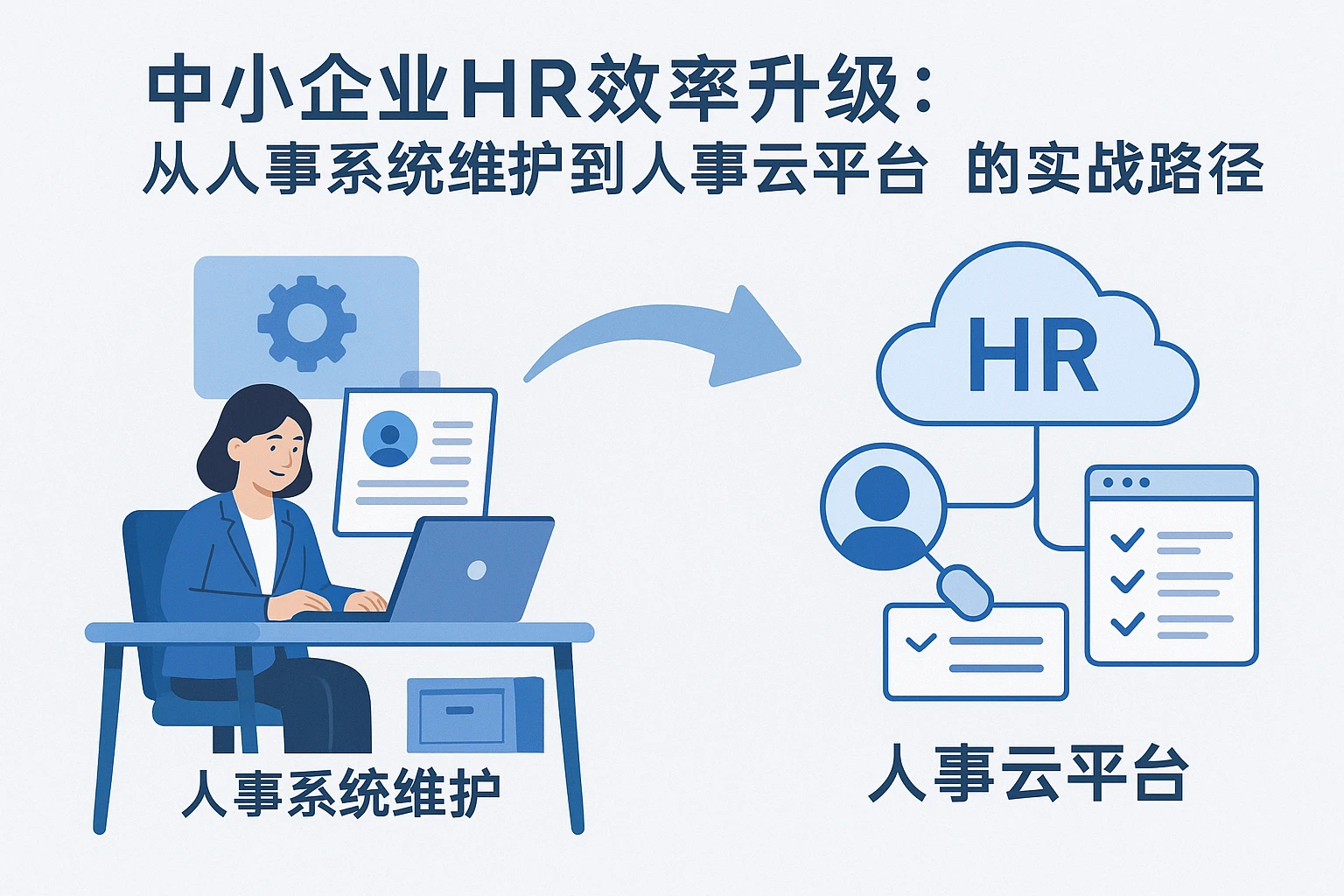 中小企业HR效率升级：从人事系统维护到人事云平台的实战路径