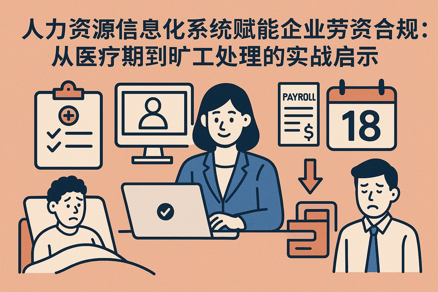 人力资源信息化系统赋能企业劳资合规：从医疗期到旷工处理的实战启示