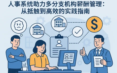 人事系统助力多分支机构薪酬管理：从抵触到高效的实践指南