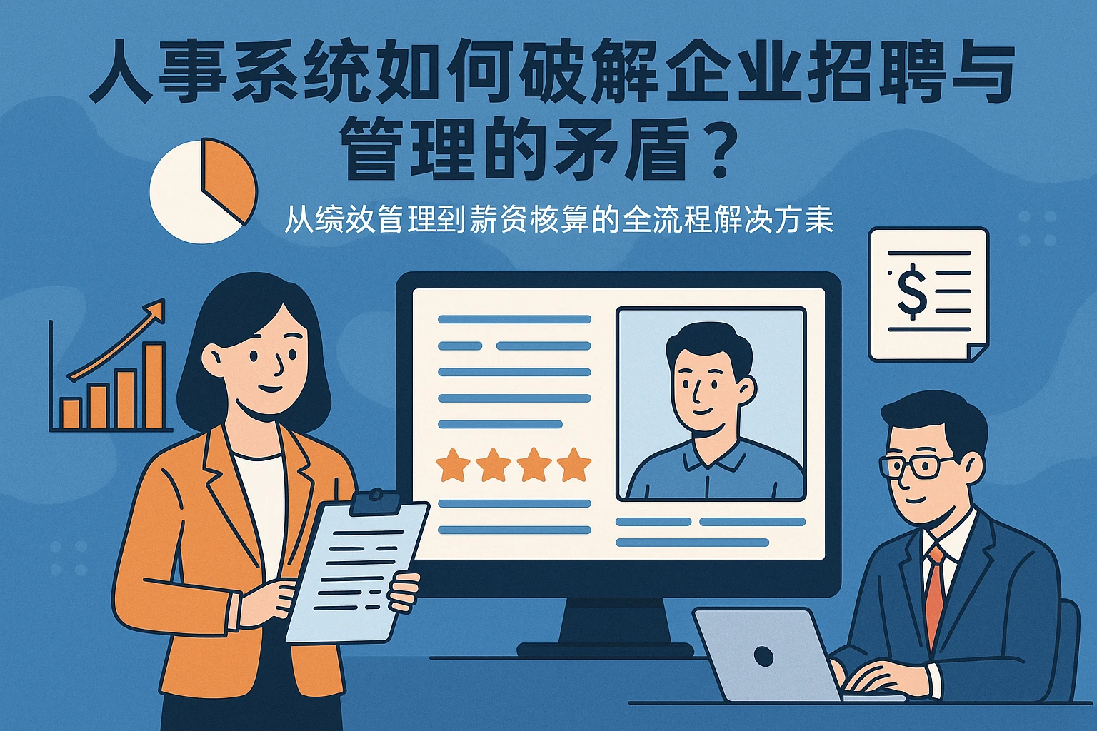 人事系统如何破解企业招聘与管理的矛盾？从绩效管理到薪资核算的全流程解决方案