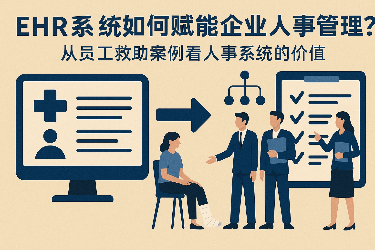 EHR系统如何赋能企业人事管理？从员工救助案例看人事系统的价值