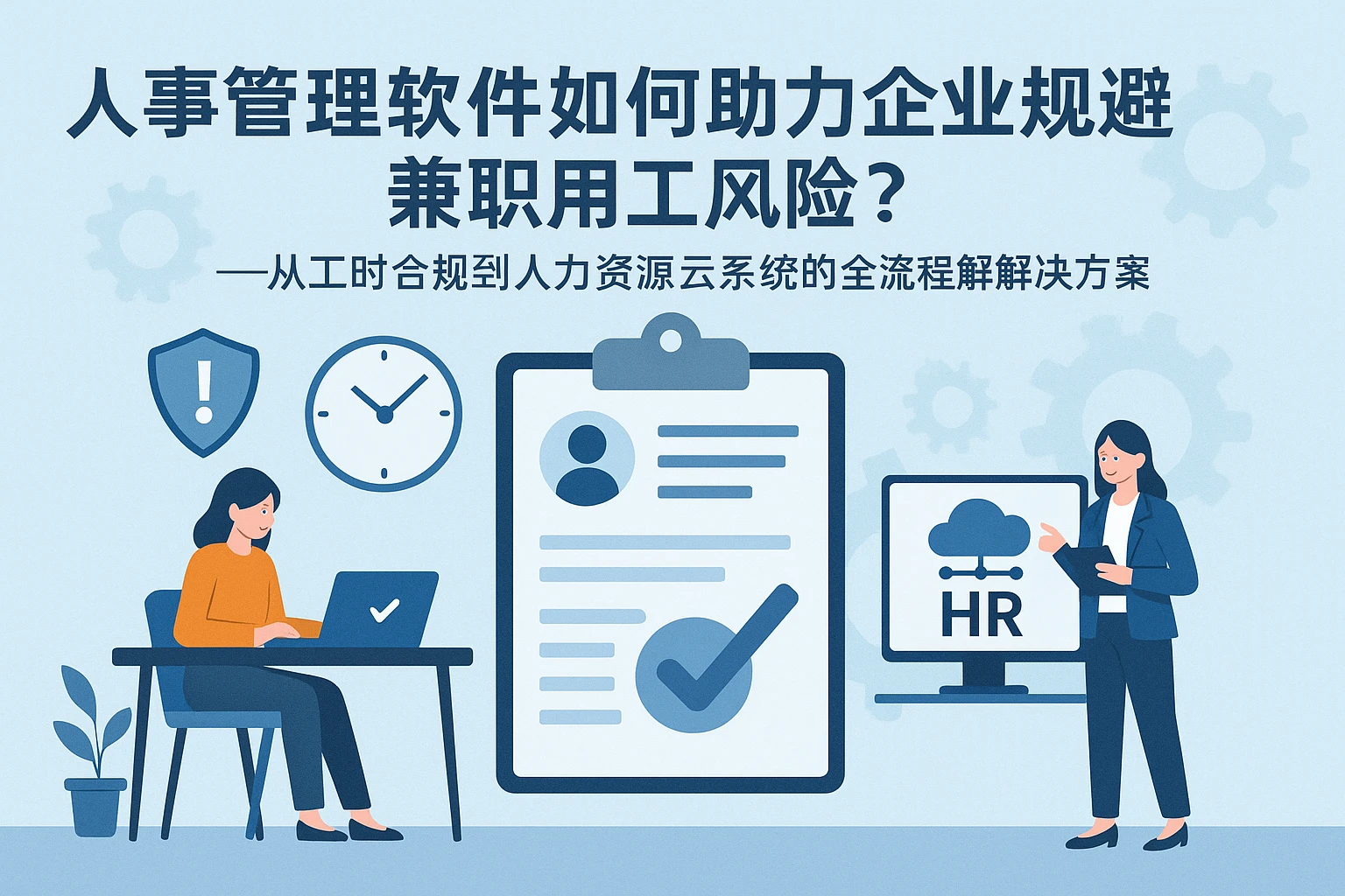 人事管理软件如何助力企业规避兼职用工风险？——从工时合规到人力资源云系统的全流程解决方案