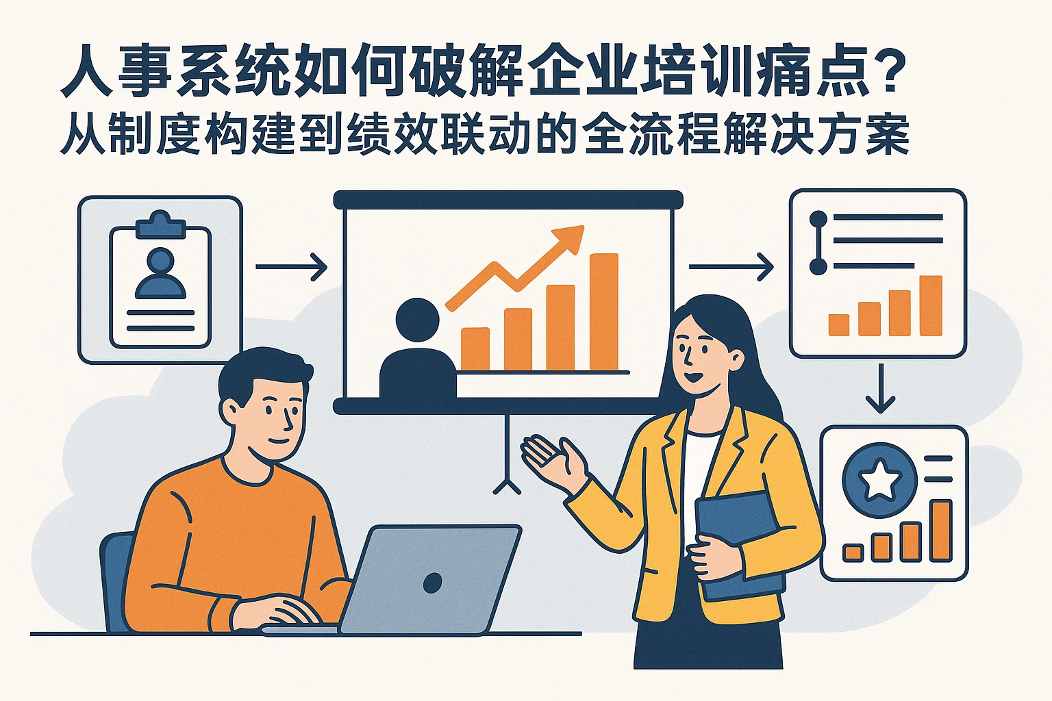 人事系统如何破解企业培训痛点？从制度构建到绩效联动的全流程解决方案