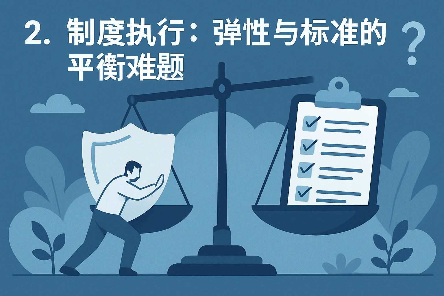2. 制度执行：弹性与标准的平衡难题