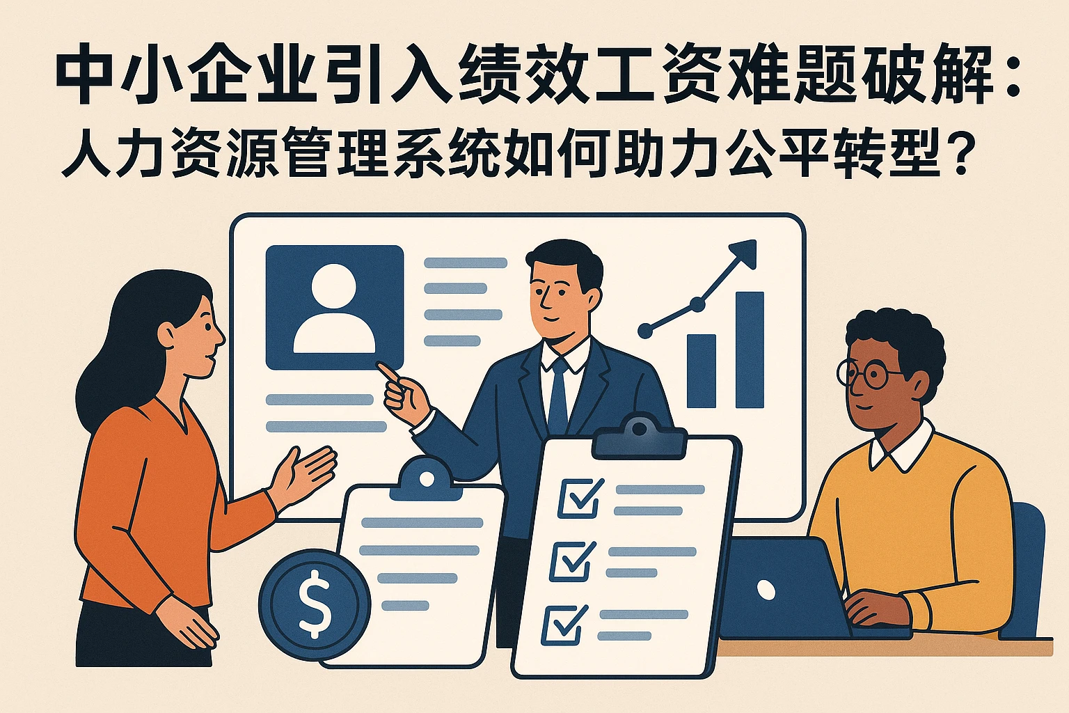 中小企业引入绩效工资难题破解：人力资源管理系统如何助力公平转型？