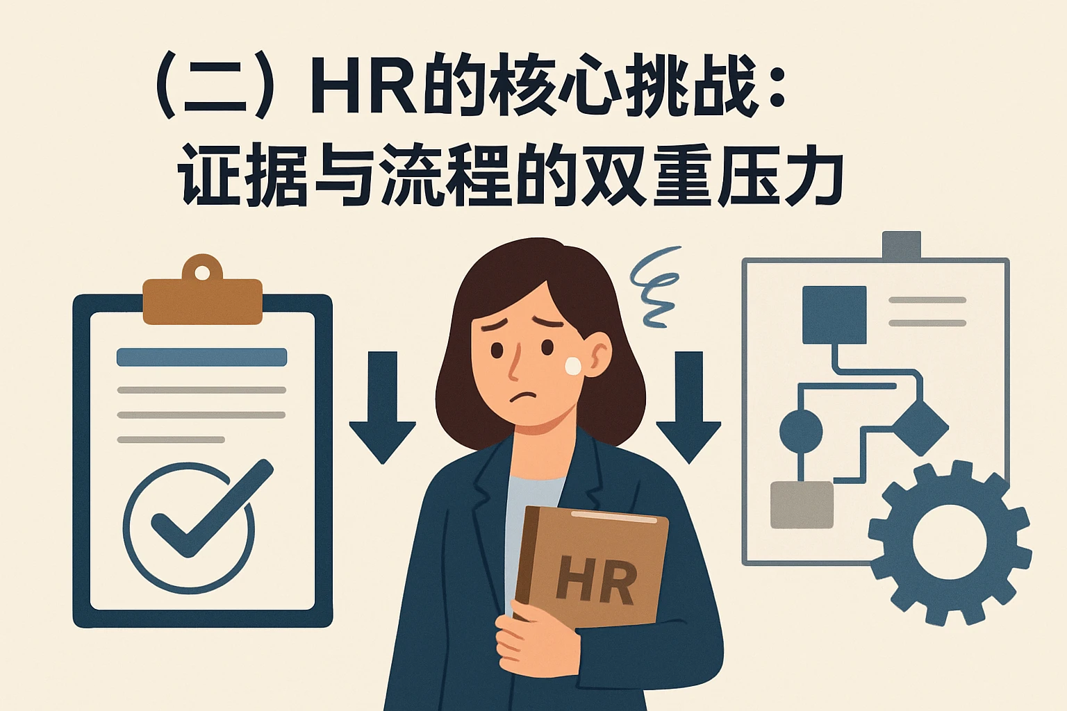 （二）HR的核心挑战：证据与流程的双重压力
