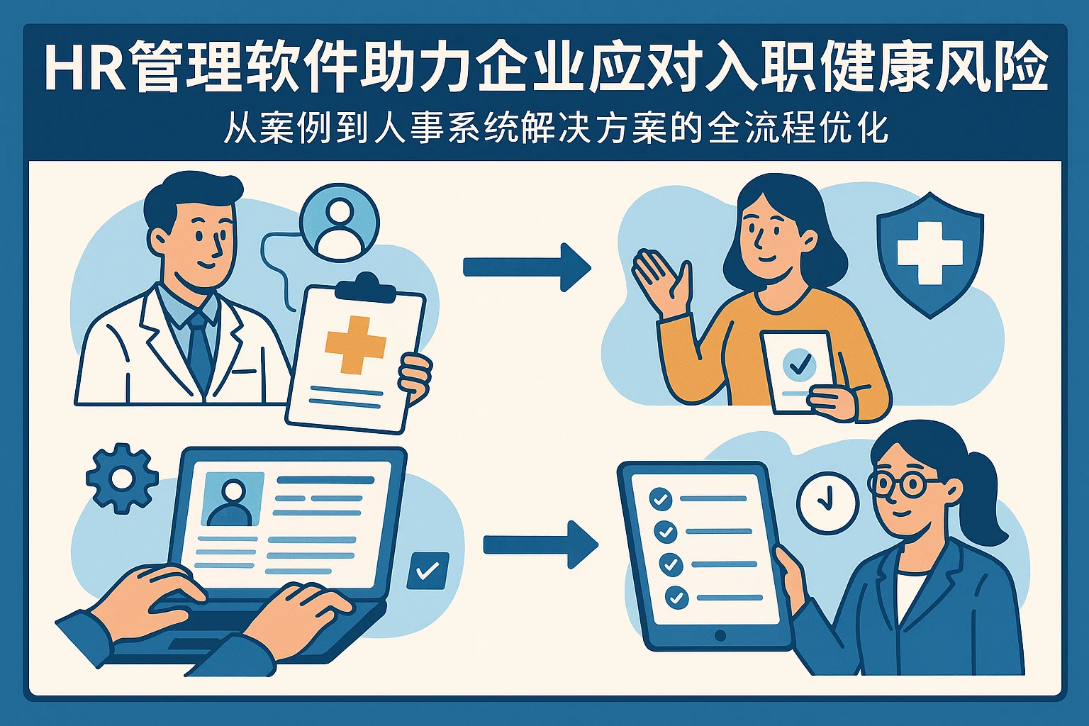 HR管理软件助力企业应对入职健康风险：从案例到人事系统解决方案的全流程优化