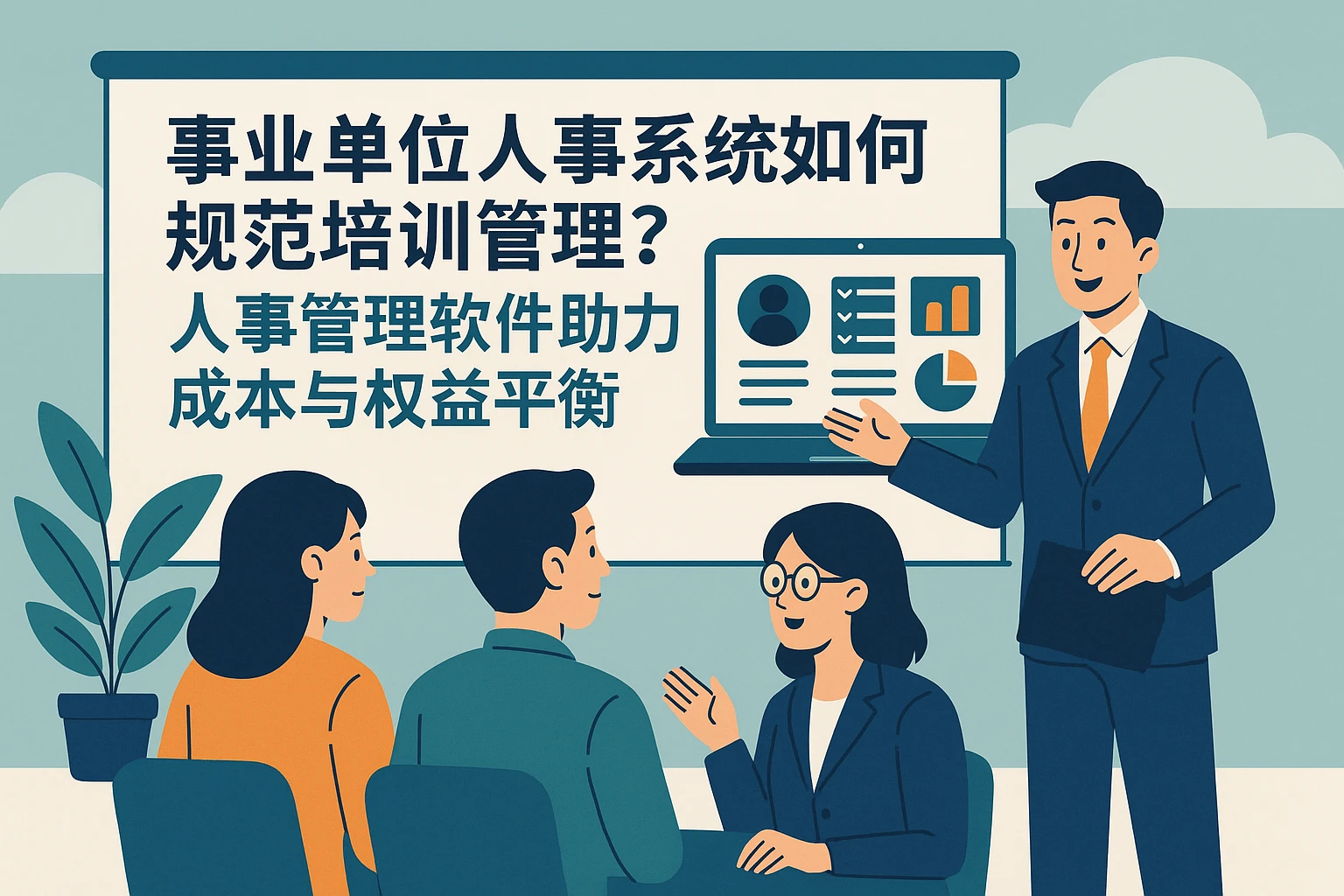 事业单位人事系统如何规范培训管理？人事管理软件助力成本与权益平衡