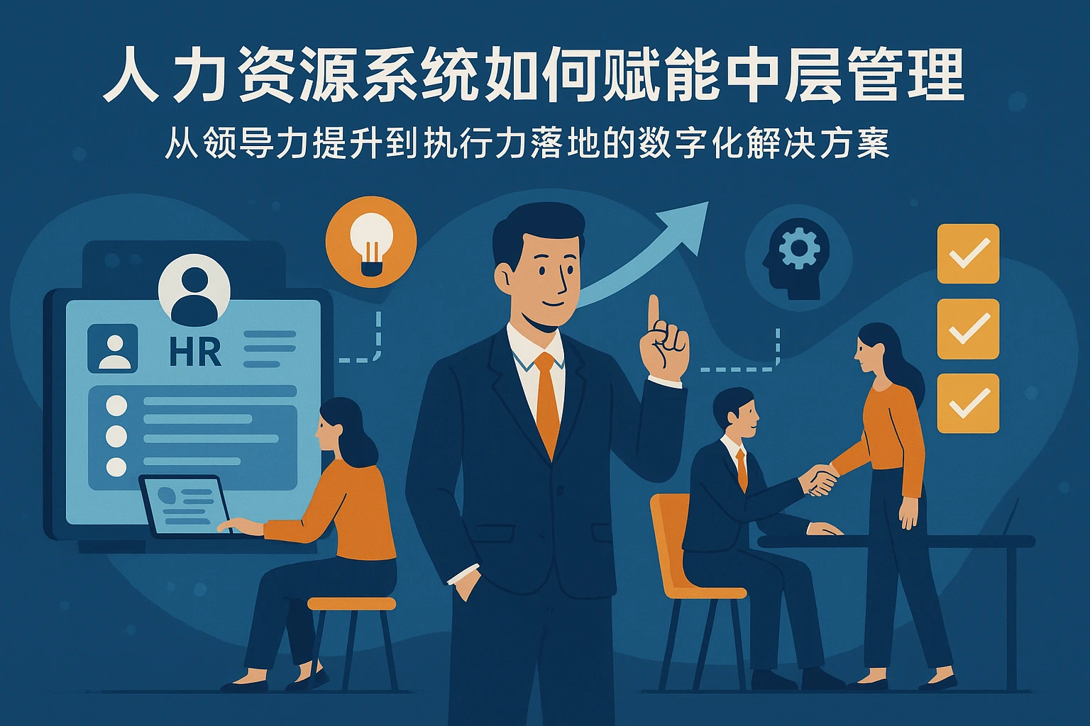 人力资源系统如何赋能中层管理：从领导力提升到执行力落地的数字化解决方案