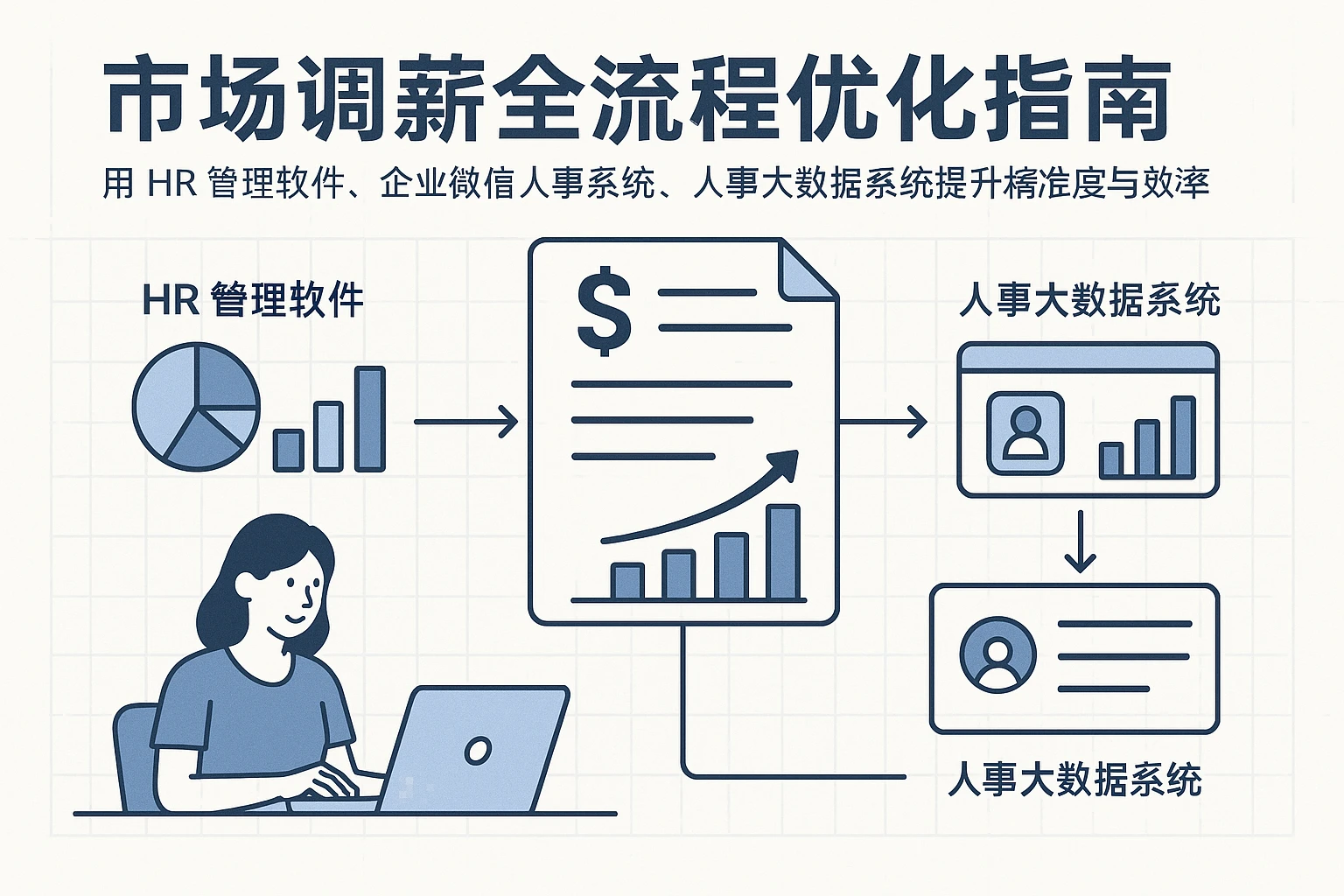 市场调薪全流程优化指南：用HR管理软件、企业微信人事系统、人事大数据系统提升精准度与效率