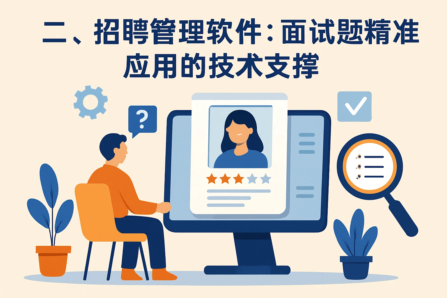 二、招聘管理软件：面试题精准应用的技术支撑