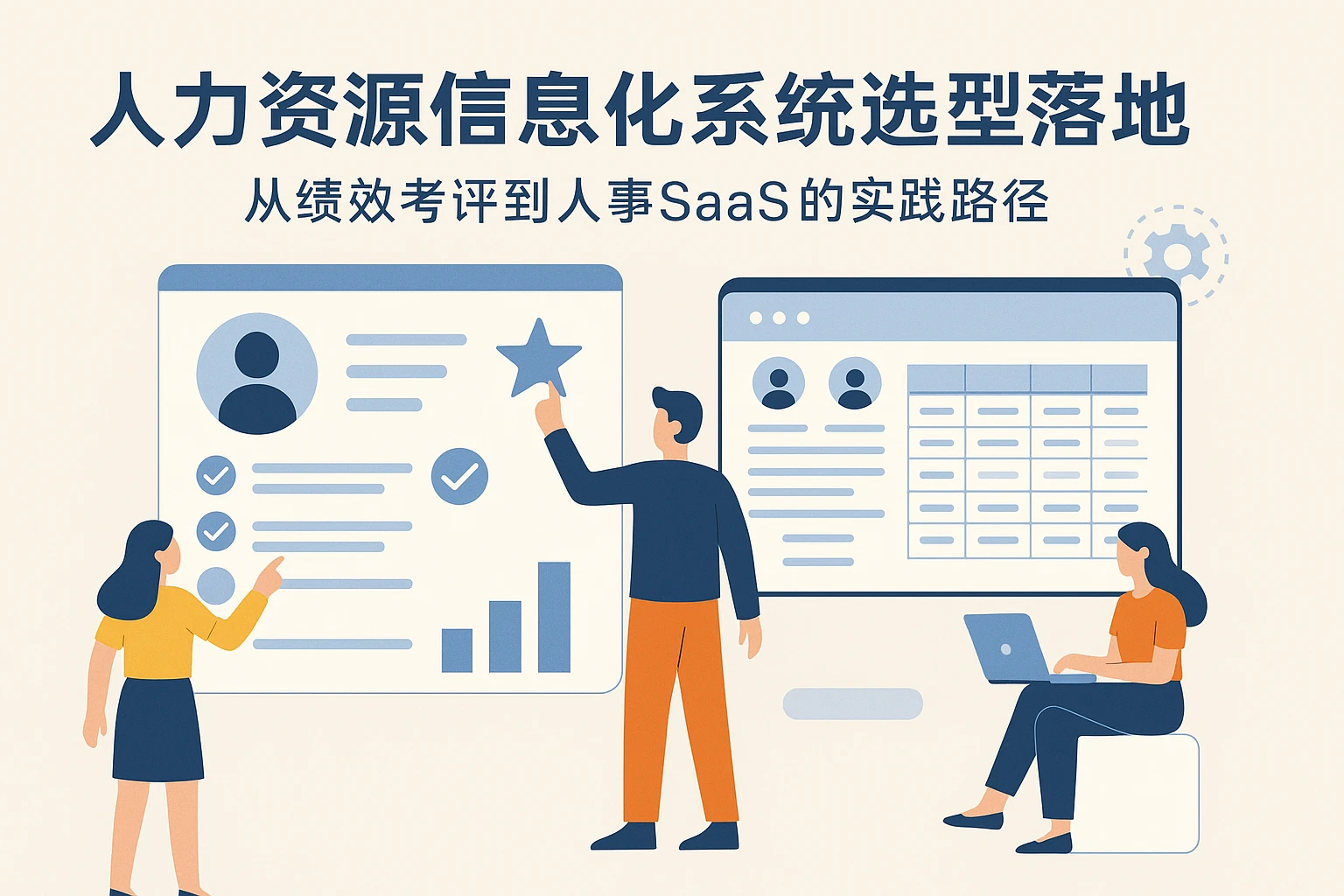 人力资源信息化系统选型与落地：从绩效考评到人事SaaS的实践路径