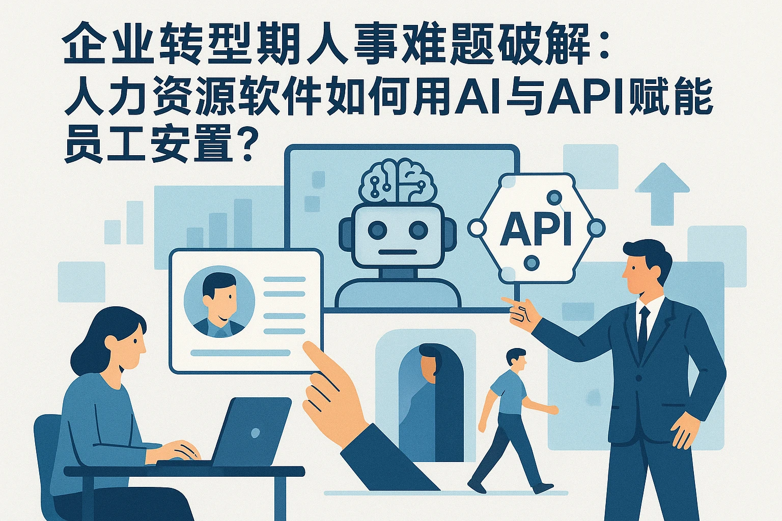 企业转型期人事难题破解：人力资源软件如何用AI与API赋能员工安置？