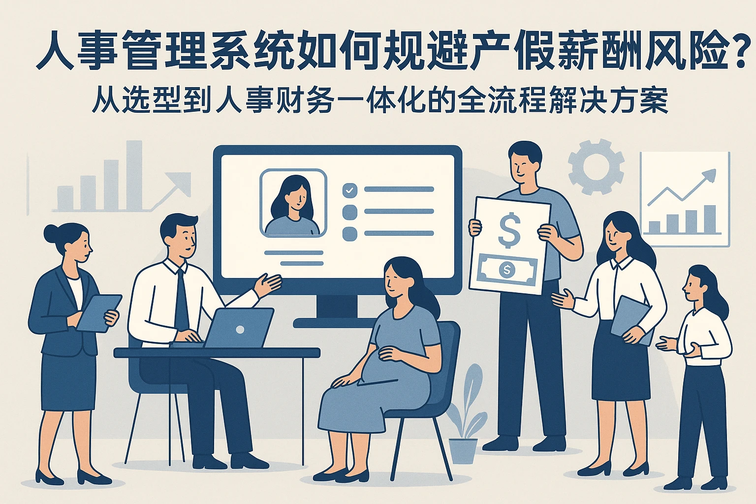 人事管理系统如何规避产假薪酬风险？从选型到人事财务一体化的全流程解决方案