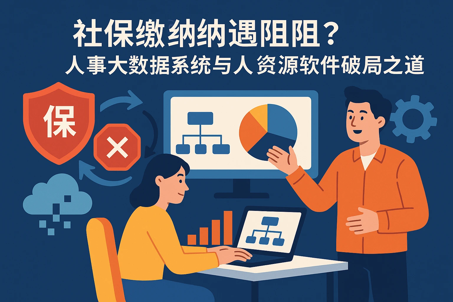 社保缴纳遇阻？人事大数据系统与人力资源软件的协同破局之道