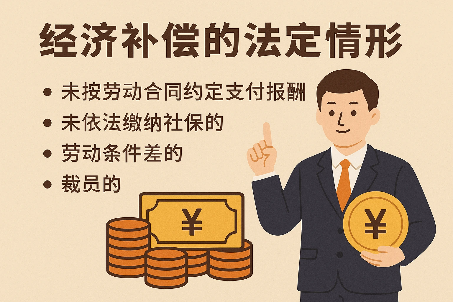 2. 经济补偿的法定情形