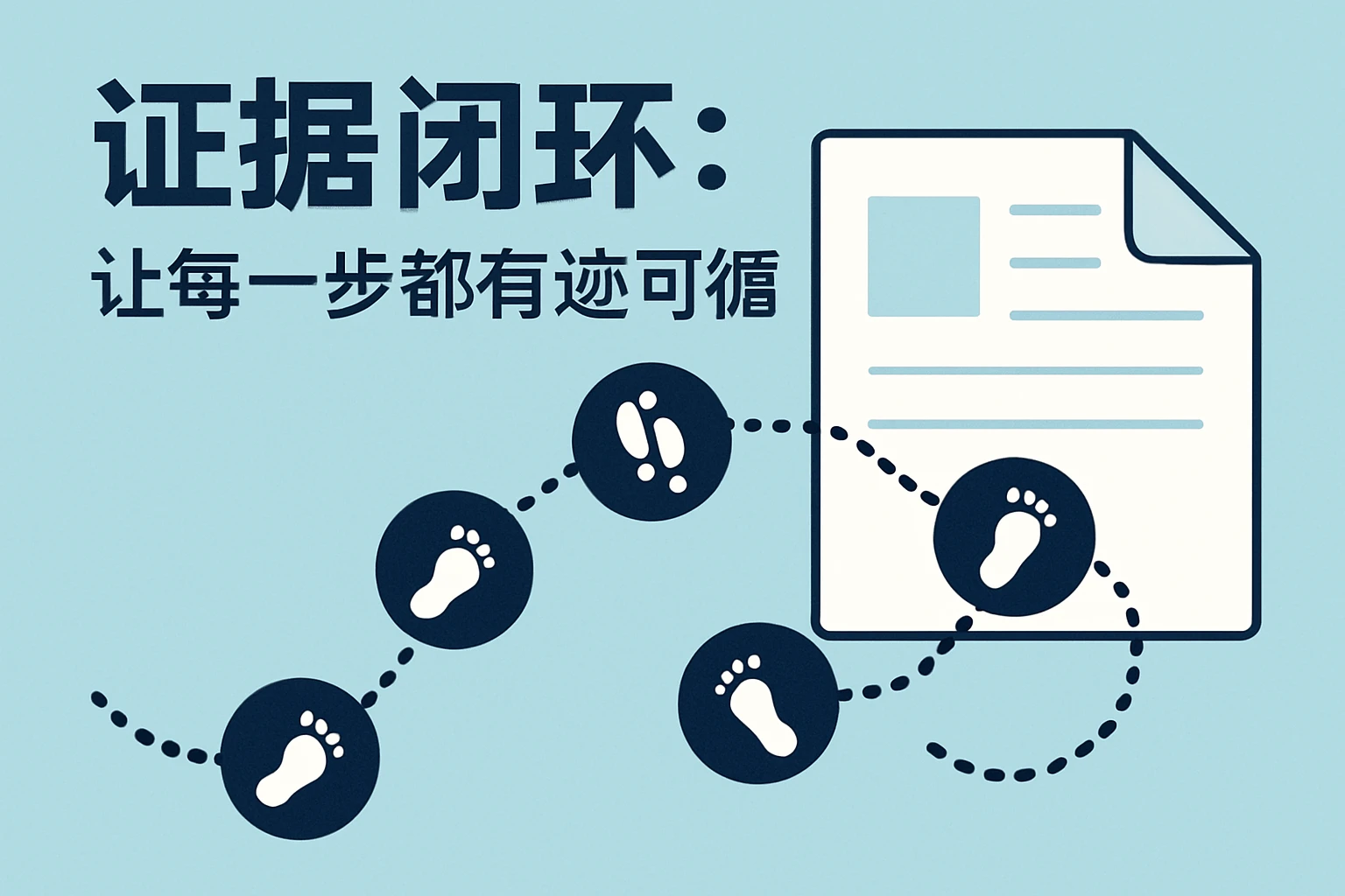 2. 证据闭环：让每一步都有迹可循