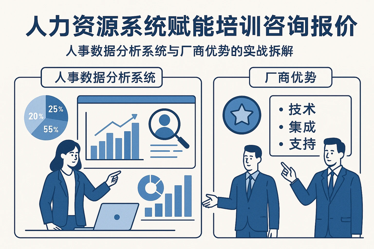 人力资源系统赋能培训咨询报价：人事数据分析系统与厂商优势的实战拆解