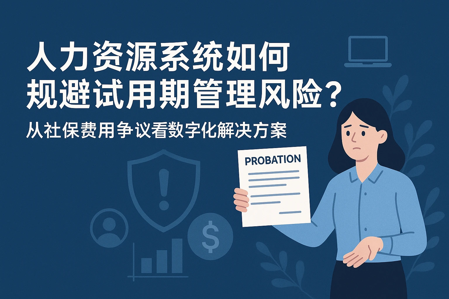 人力资源系统如何规避试用期管理风险？从社保费用争议看数字化解决方案