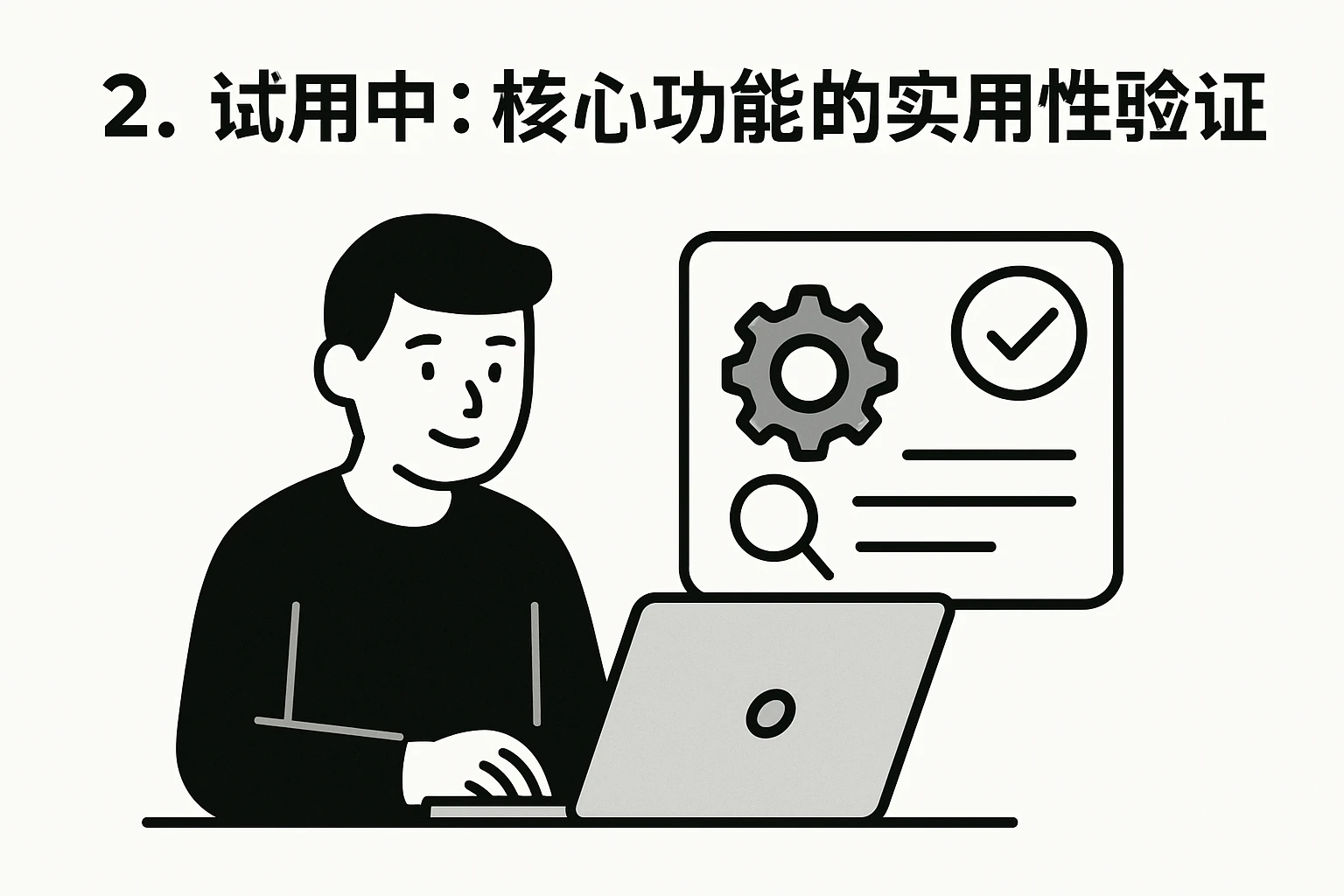 2. 试用中：核心功能的实用性验证