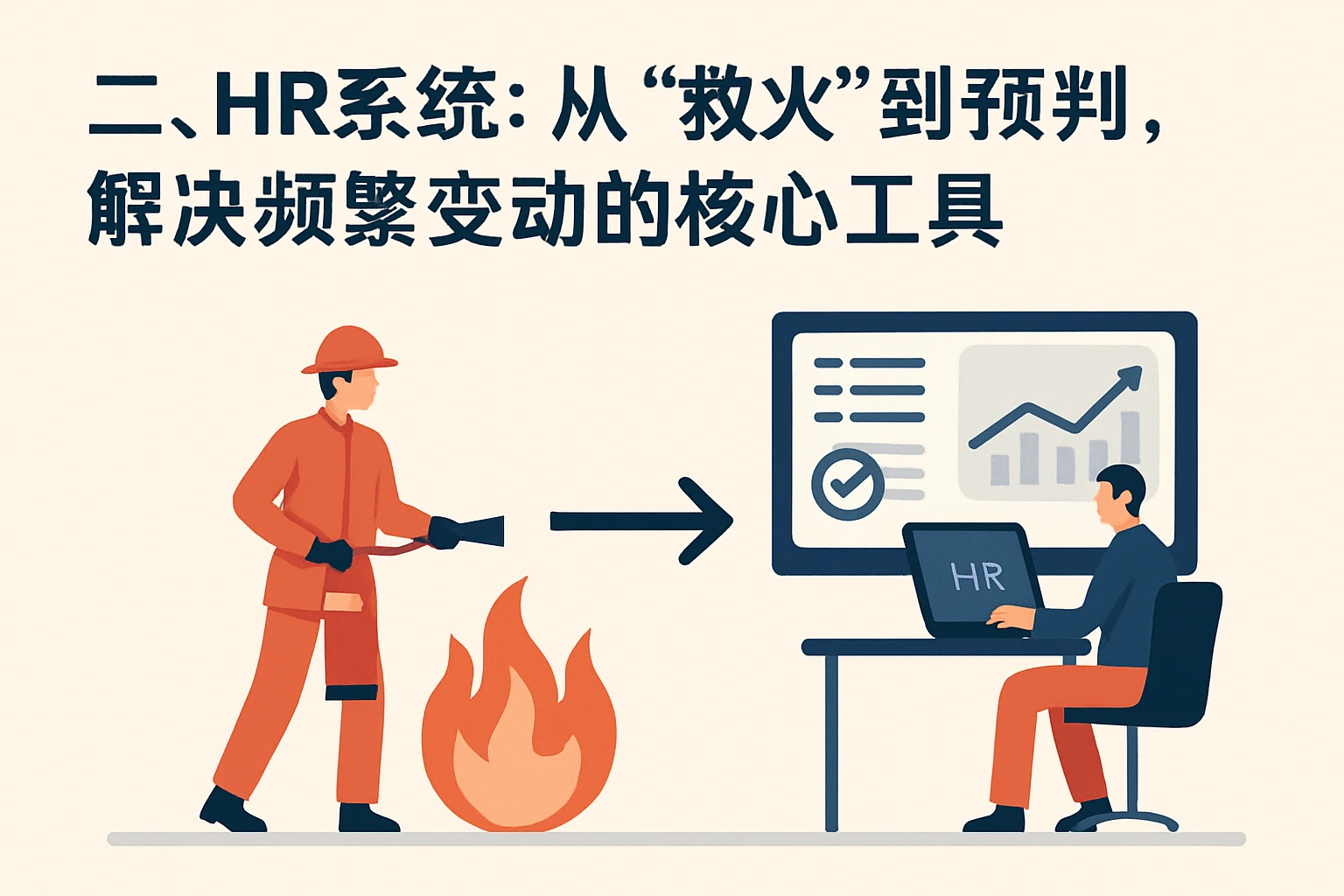 二、HR系统：从“救火”到“预判”，解决频繁变动的核心工具