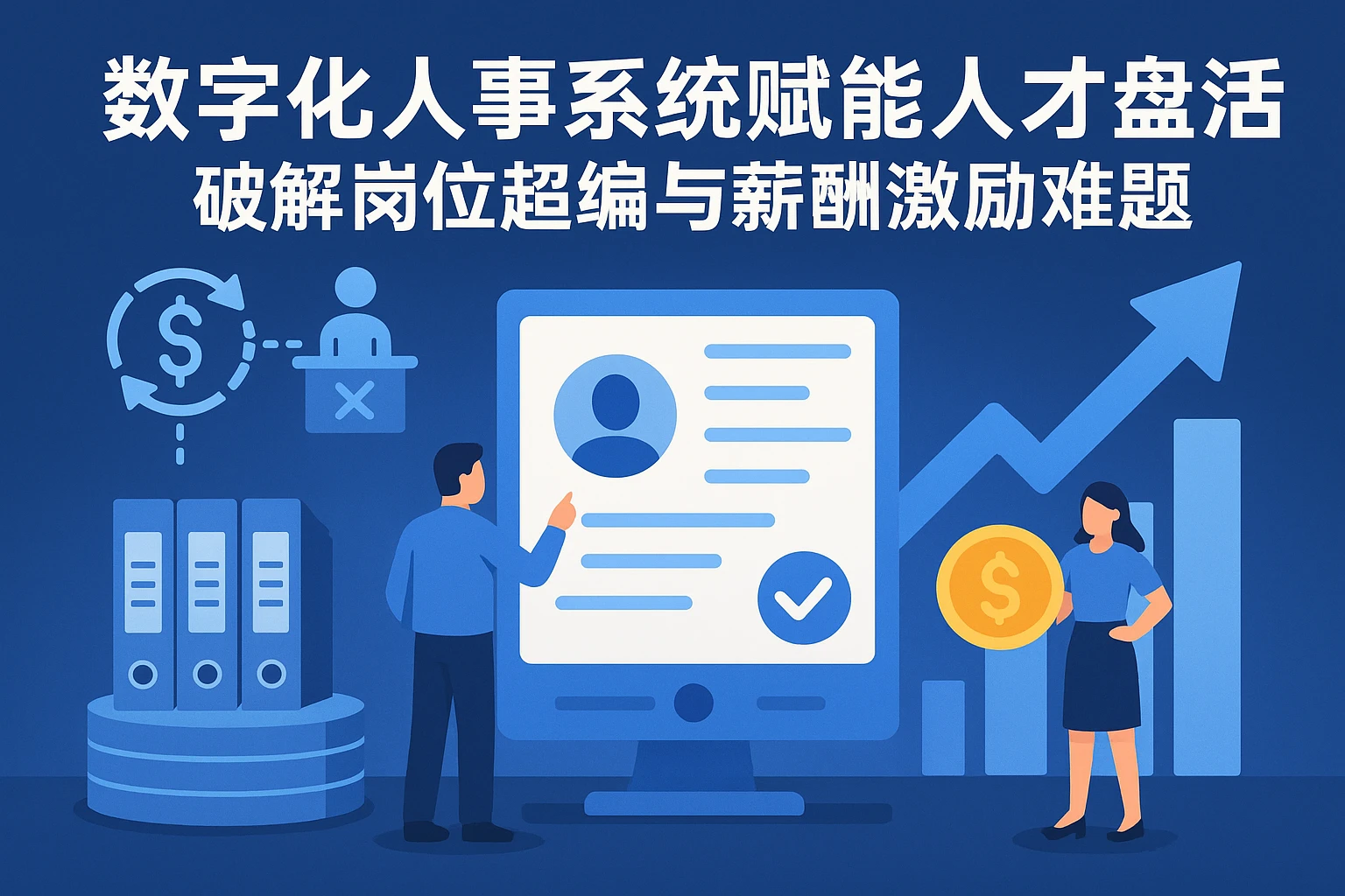 数字化人事系统赋能人才盘活：破解岗位超编与薪酬激励难题
