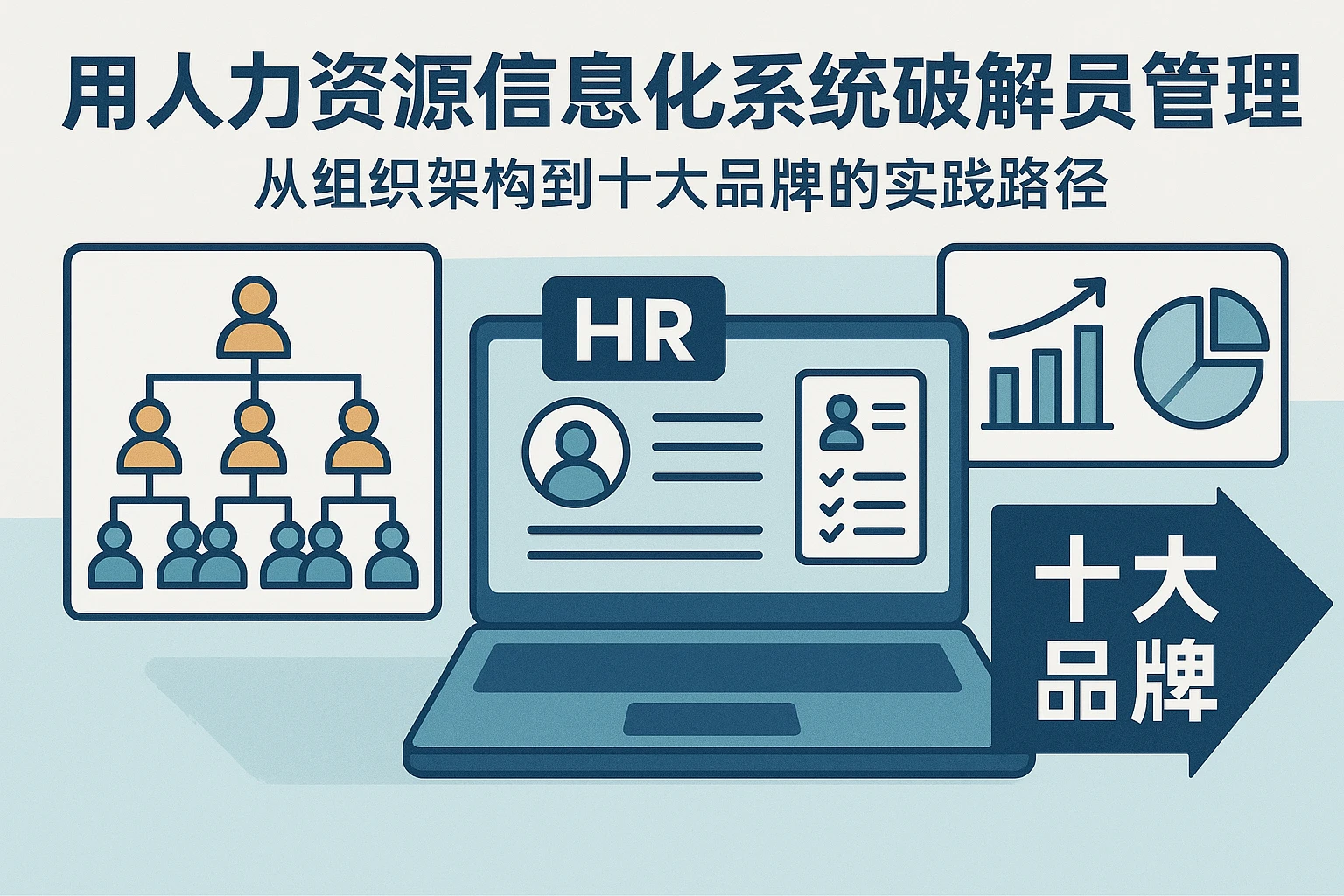 用人力资源信息化系统破解员工管理难题：从组织架构到十大品牌的实践路径
