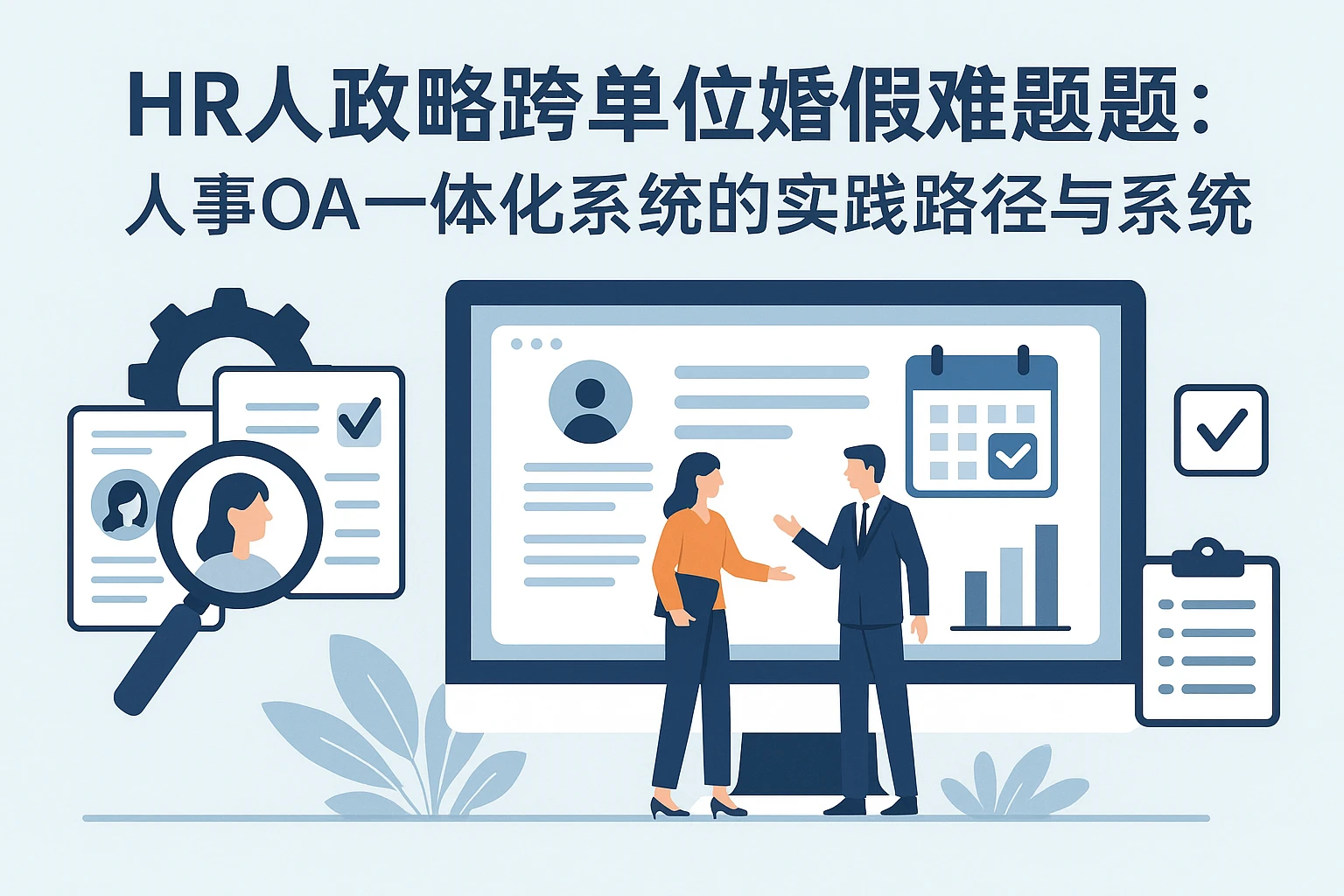 人力资源管理系统破解跨单位婚假难题：人事OA一体化系统的实践路径与系统推荐