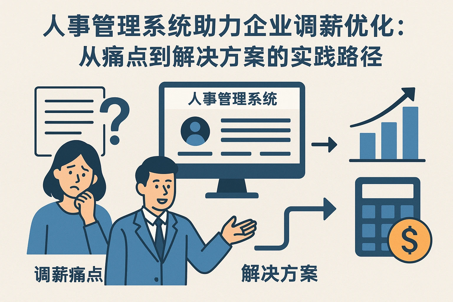 人事管理系统助力企业调薪优化：从痛点到解决方案的实践路径