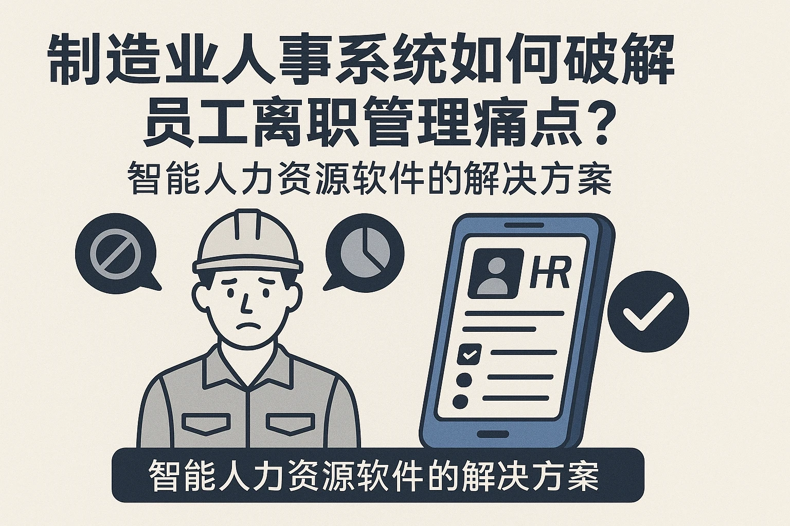 制造业人事系统如何破解员工离职管理痛点？智能人力资源软件的解决方案