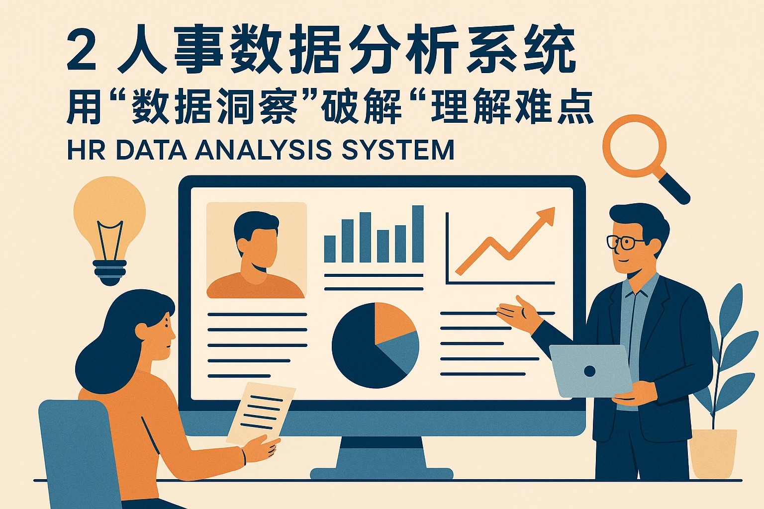 2. 人事数据分析系统：用“数据洞察”破解“理解难点”