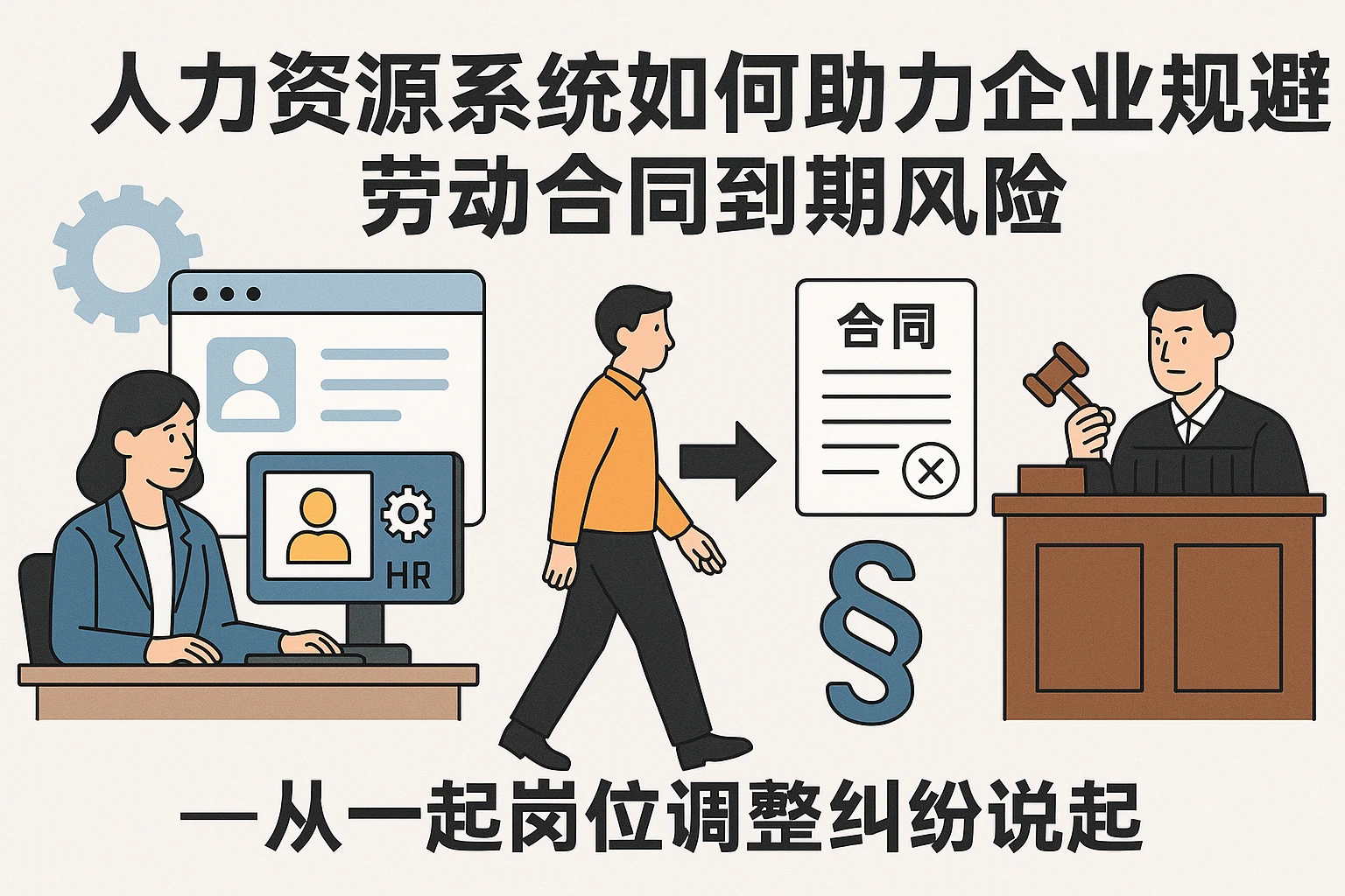 人力资源系统如何助力企业规避劳动合同到期风险——从一起岗位调整纠纷说起