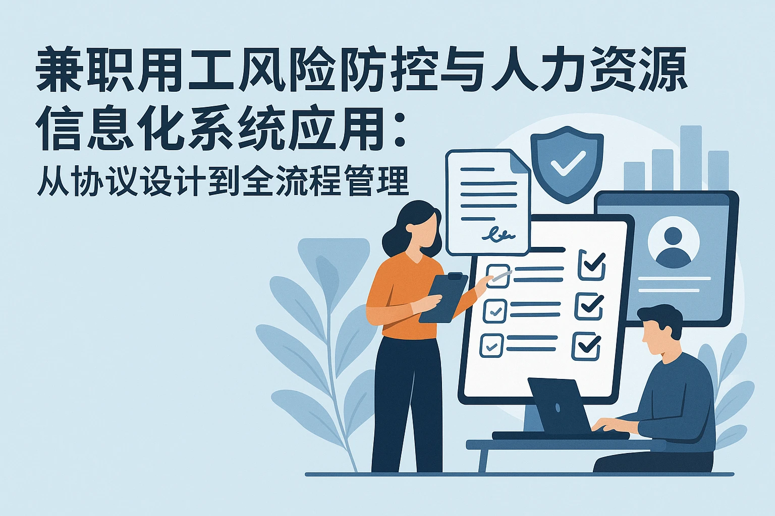 兼职用工风险防控与人力资源信息化系统应用：从协议设计到全流程管理