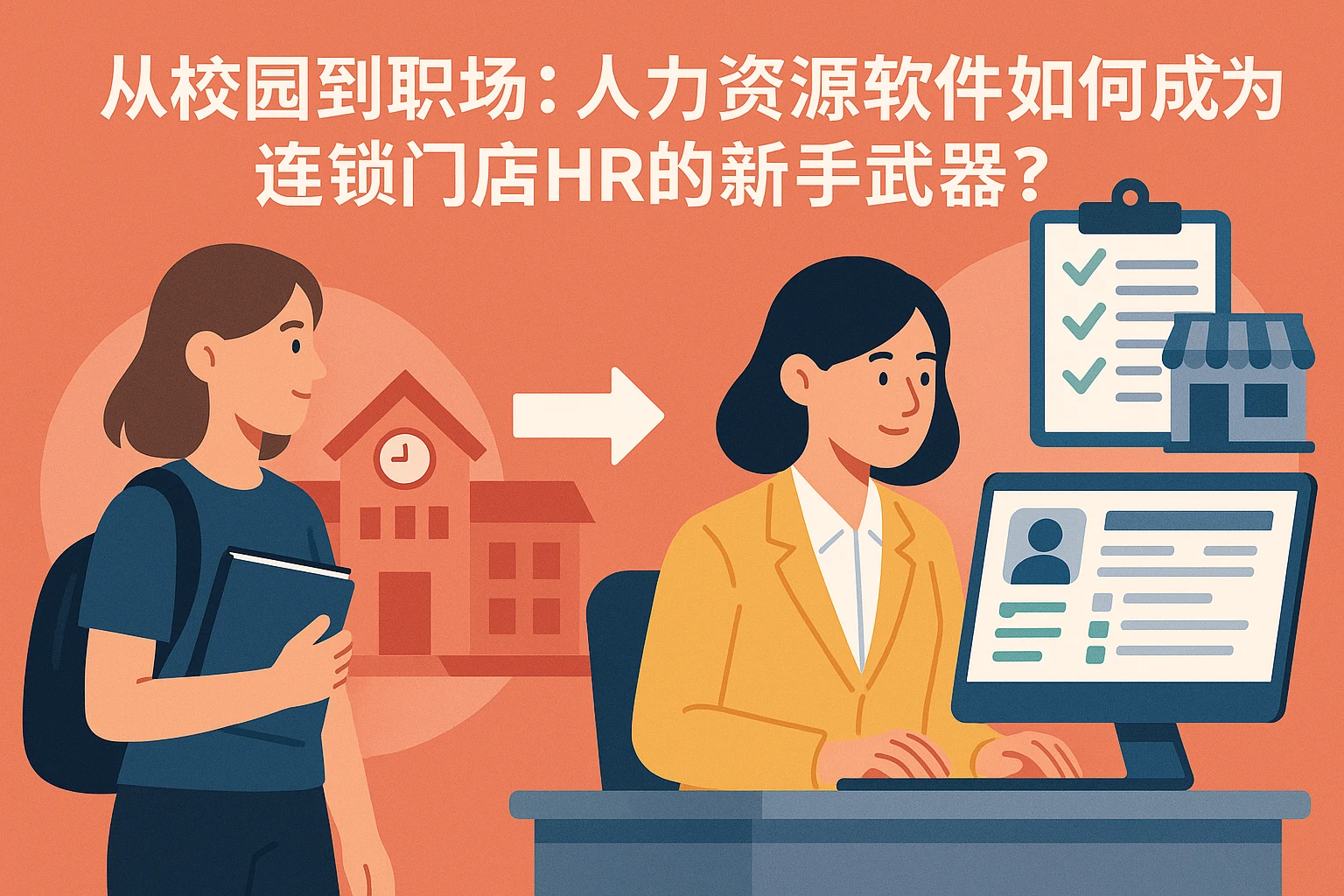 从校园到职场：人力资源软件如何成为连锁门店HR的新手武器？