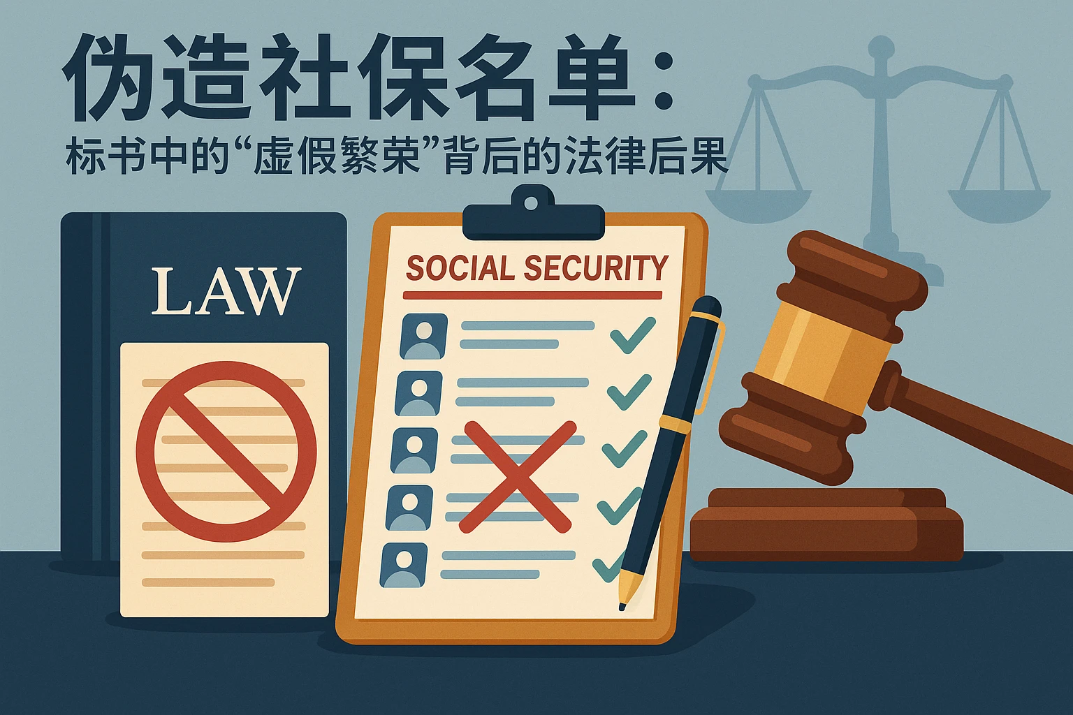 2. 伪造社保名单：标书中的“虚假繁荣”背后的法律后果